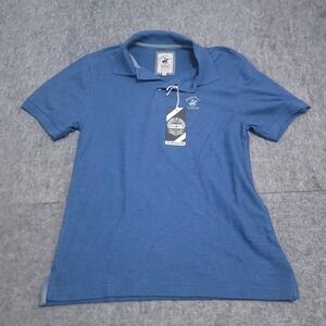 Beverly Hills Polo Club Polo Shirt Mens Small Blue New Modern Fit Short Sleeve